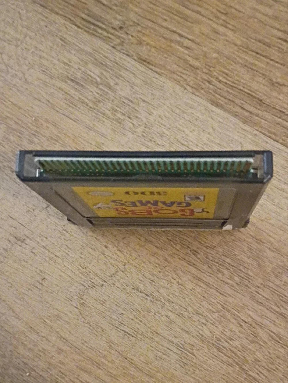 Gobs of Games Yellow Cartridge - Classic Video Game game boy game